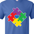 thumbnail image 4 of Inktastic Autism Awareness Month Puzzle T-Shirt, 4 of 5