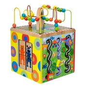 ALEX Toys Discover My Busy Town Wooden Activity Cube 16 x 12 x 12