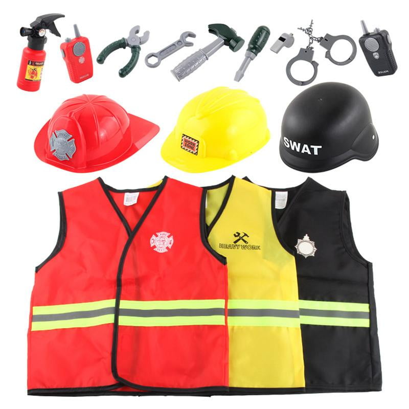 Official New Bruder 60100 Fireman with Accessories 