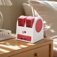 thumbnail image 5 of MMJ Mini Air Cooler Desktop USB Fan 3 Speed Ice Water Drawer Quiet Portable Personal Space Evaporative Air Conditioner Office Dorm, 5 of 6