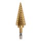 thumbnail image 4 of Kuymtek Cortador agujero broca cono paso titanio hexagonal 4-22MM HSS 4241 para chapa, 4 of 9