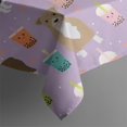 thumbnail image 6 of Boxer Dog Pitbull Terriers Dog and Drinks Rectangle Tablecloth 60"x102",Waterproof Polyester Rectangle Table Cloth, Wipeable Spillproof Polyester Tablecloth for Dining, Camping, Indoor and Outdoor, 6 of 6