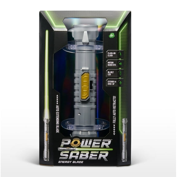 Power Saber Energy Blade Green with Realistic & Safe Battle Action Suitable for Fans of all Ages