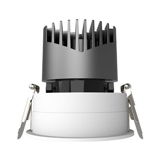 Foco empotrable regulable COB anti-LED de 7 W de aluminio para comedor, oficina, dormitorio, iluminación de 4000 K