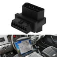 thumbnail image 1 of OBD Splitter Connector, Pocket Size 16 Pin Male To 2 Female Fast Response Anti Crack ABS 16 Pin OBD2 Adapter Portable  for Diagnostic Extender, 1 of 7