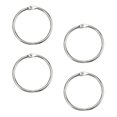 thumbnail image 3 of MasteelfCA 100Pcs Loose-Leaf Connective Rings DIY Opening Connective Hoops Binding Rings (Inner Diameter 25mm Outer Diameter 30mm), 3 of 7