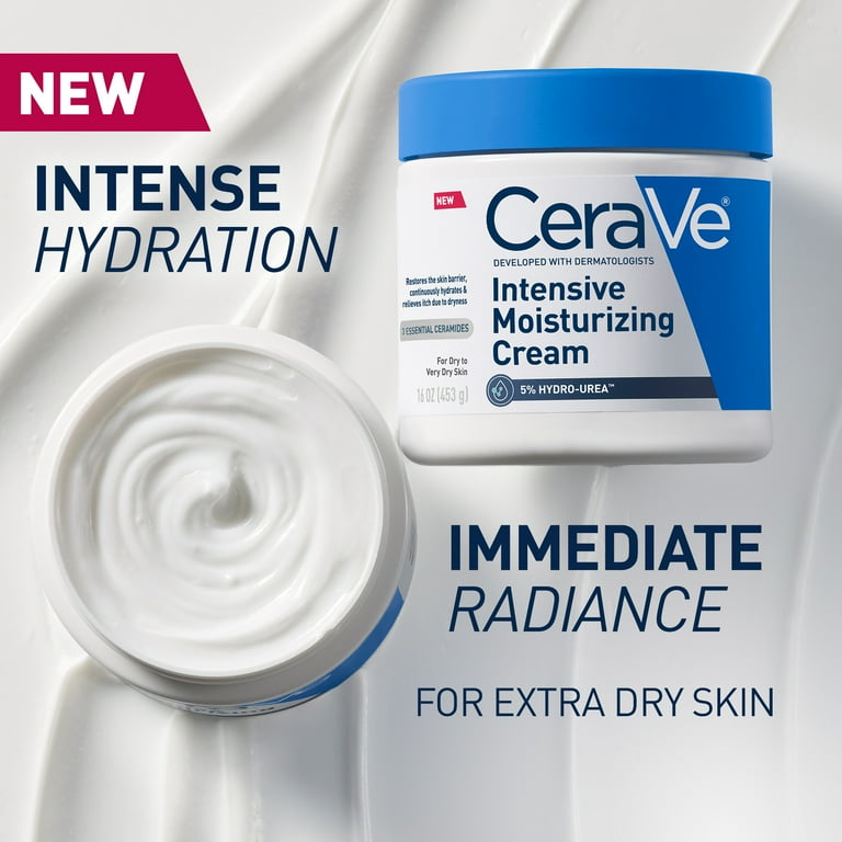 CeraVe Intensive Moisturizing Cream, Hydrating Body Moisturizer