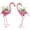 Red, variant on Pink Flamingo Statue-Flamingo Planter Flower Pots - 2 Pack Flamingos Garden Statues Sculptures, Metal Birds Yard Art for Pond, Patio, Outdoor, Porch Decor