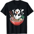 thumbnail image 1 of Goose Ramen Lover Funny Meme Tee - Camiseta para fans de fideos, 1 of 2