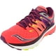 Saucony Femmes Zélote Iso 2 Corail / Coton Violet Cheville Haute Course - 5M – image 1 sur 1