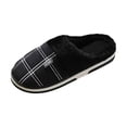 thumbnail image 3 of Men's Cozy Lined Big Size Clogs Casual Home Slippers with Thick Soft Sole for Daily Warm Winter Snug Indoor Comfort Relaxed House Slippers, 3 of 5