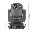 thumbnail image 2 of 7x15W DMX RGBW Bee Eye Moving Head Stage Light Laser Projector DJ Show Lighting, 2 of 20