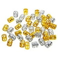 thumbnail image 4 of Anillos De Joyas Para El Cabello Clips Decoraciones Para El Cabello 80 Piezas Anillos De Joyas Para El Cabello Clips Cerraduras De Rastas De Aluminio Puños De Metal Ajustables ANGGREK  Otros, 4 of 7