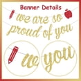 thumbnail image 7 of 2024 Teacher Graduation Party Decorations, We Are So Proud of You Banner, Congrats Teacher Class of 2024 Grad Party Supplies, 7 of 7