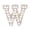 W, variant on Clearance Stickers under $1,Personalized Pearl Letter Patch Alphabet Patch Customized Letters Patch On Patch Glue On Patch Applique DIY Bride