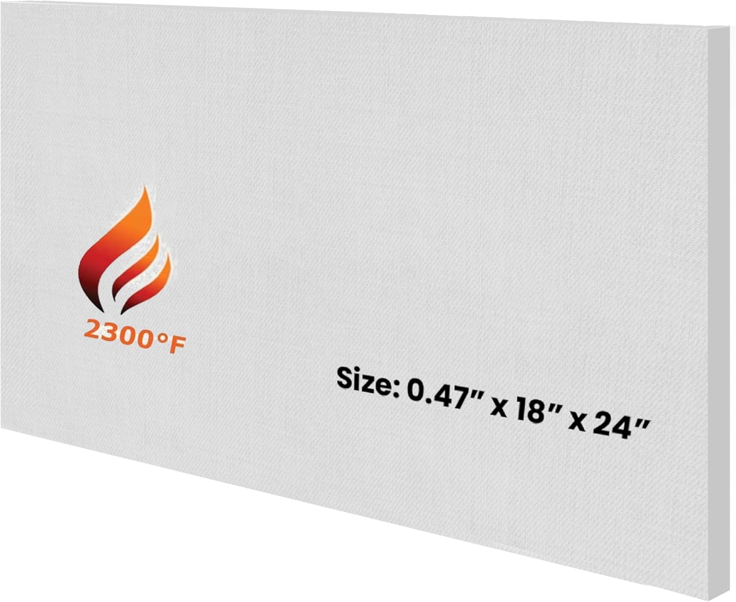 Simond Store S25 Foil Faced Ceramic Blanket | 2400°F 8# Density | 1x24x12.5' HVAC Insulation