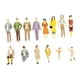 thumbnail image 2 of Conjunto de 14 piezas de figuras en miniatura, personas en miniatura, figuras, adornos, accesorios. 65 mm, 2 of 9