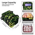 thumbnail image 3 of Saint Patrick's Day Double-Layered Insulated Lunch Bag with Two Compartments - Large Capacity Lunch Bags for Hand Carry - 7.1x11.4x16.1 Inches, 3 of 6
