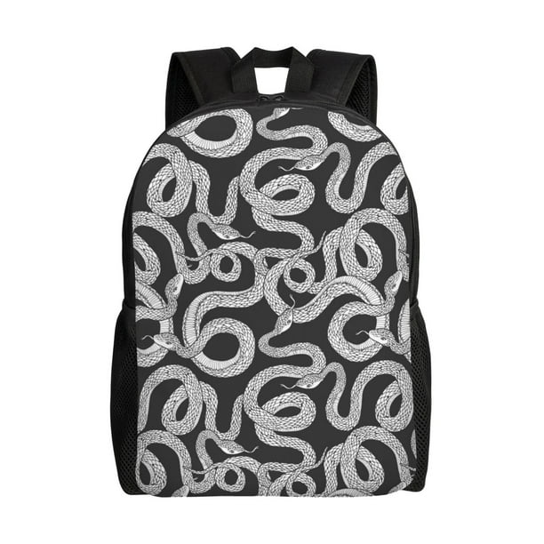 Fotbe Snake Mochila de Viaje para Laptop, Mochila Ejecutiva Delgada y Resistente 15.6"