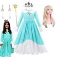 thumbnail image 2 of Disfraz de princesa Rosalina para niña pequeña, vestido de fiesta de Halloween, bata de princesa Con estrella de la galaxia, 2 of 4
