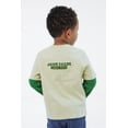 thumbnail image 4 of John Deere Tractor 2fer Waffle Knit Long Sleeve T-Shirt Toddler to Little Kid, 4 of 5
