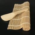 thumbnail image 4 of 1 Pc Bamboo Sushi Roller Mat Sushi Rolling Bamboo Pad Kitchen Sushi Making Tool (24x24cm), 4 of 6