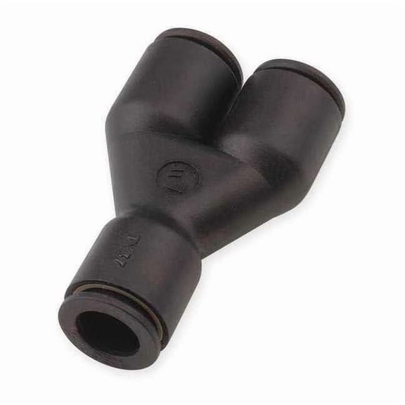 Legris Union Y Unequal,1/4 In x 3/8 In,PK10 3140 56 60