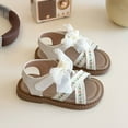 thumbnail image 2 of Gubotare Baby Girl Sandals Toddler Toddler Sandals Summer Boys Girls Kids Sandals Open-toe Water Hiking Lightweight Athletic Outdoor Size 10.5 (Beige,Little Kids 10.5), 2 of 9