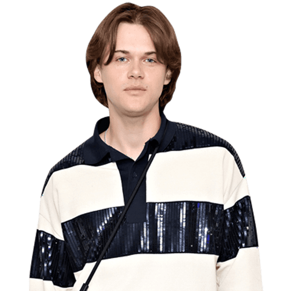 Christopher Briney (Stripes) Half Body Buddy Cutout