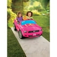 thumbnail image 2 of Fisher-Price Power Wheels Barbie Ford Mustang, 12V, 2 of 5