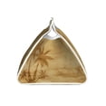 thumbnail image 3 of Lsque Retro Palm Tree Printed Long Tissue Box Cover Holder, Facial Paper Organizer Dispenser,Triangle with Bottom Belt, PVC Leather Decorative Organizer, 3 of 9