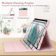 thumbnail image 3 of Funda de PU Ultradelgada con Teclado y Mouse Retroiluminados de 7 Colores, Rosa para Lenovo Tab P12 Pro 12.7" 2025, 3 of 7