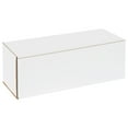 thumbnail image 6 of BOX USA Corrugated Cardboard Mailers, 17 x 6 x 6 Inches, Tuck Top One-Piece, Die-Cut Shipping Cartons, Large White Mailing Boxes Pack of 50, 6 of 7
