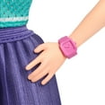 thumbnail image 5 of Barbie Fashionistas Doll #232 with Red Hair in Jersey Top and Pleated Purple Skirt, Watch, Sneakers, 5 of 7