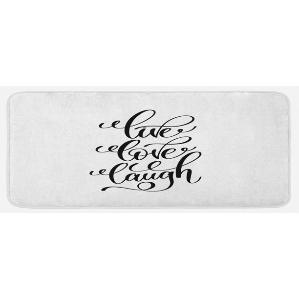 Live Laugh Love Kitchen Rugs