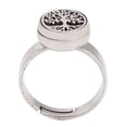 thumbnail image 1 of Aromatherapy Finger Ring, Steel Essential Oils Ring Mini  For Girls For Outdoor Type 1, 1 of 8