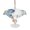 white, variant on Outdoor Tablecloth with Umbrella Hole for Patio/Picnic/Party/Camping, Navy Blue Shell Coastal Waterproof Table Cloth Rectangle Table Cover Washable, Beige Starfish Coral Summer Beach (60"x 120")