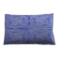 thumbnail image 1 of Ahgly Company Patterned Indoor Rectangular Denim Blue Lumbar Throw Pillow, 13 inch by 19 inch, 1 of 5