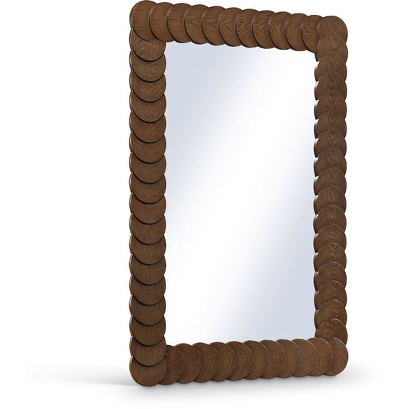 Meridian Furniture Revolve Brown Mirror