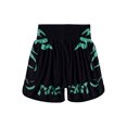 thumbnail image 2 of Hansber Kids Muay Thai Boxing Shorts Elastic Waist Printed Kickboxing Training Shorts Youth Martial Arts Fight Trunks Black 3XL-140, 2 of 7