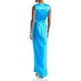 thumbnail image 2 of Ramy Brook Womens Quinn Satin Sleeveless Evening Dress, 2 of 2