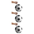 thumbnail image 4 of Pelota de fútbol Vogacara 6 cm Juguete antiestrés PU, 4 of 6