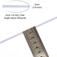 thumbnail image 5 of Elastic Cord/Band DIY 196 Yards 1/5" Width Elastic Cord Rope Sewing Stretch Knit Rope for Garment, 5 of 6