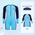 thumbnail image 1 of Traje de baño de verano nuevo para niños, de manga larga, con protección solar, de una pieza, cómodo, para estudiantes, 1 of 4