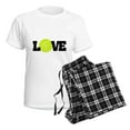 thumbnail image 4 of CafePress - Tennis Love Pajamas - Women's Short Sleeve Print T-Shirt and Pants Light Cotton Pajama Set, 4 of 7