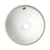 thumbnail image 5 of ALFI brand ABC601 White 17" Round Undermount Ceramic Sink, 5 of 10