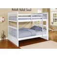 thumbnail image 2 of Bella Esprit Carol Full Over Full Bunk Bed Solid & Manufactured Wood White, 2 of 3