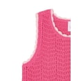 thumbnail image 4 of Wonder Nation Girls Crochet Sweater Tank, Sizes 4-18 & Plus, 4 of 5