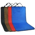 thumbnail image 3 of Funda protectora impermeable para asiento trasero de coche, cojín de seguridad trasero para mascotas, accesorios de viaje para gatos y perros, cojín para asiento trasero de coche, color azul, 3 of 4