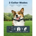 thumbnail image 2 of 2-in-1 Dog Shock Collar & Dog Bark Collar - Smart Anti Barking Dog Training Collar with 5 Adjustable Sensitivity & 3300FT Remote for All Breeds IP67 Waterproof E-Collar, 2 of 6